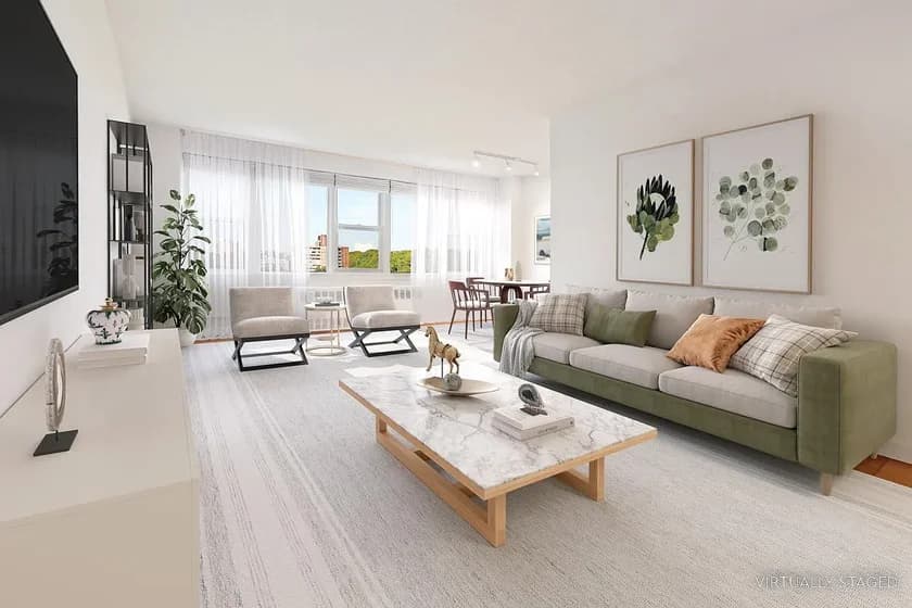 600 West 246 Street #905, The Bronx, NY 10471 apartment_living_room 1