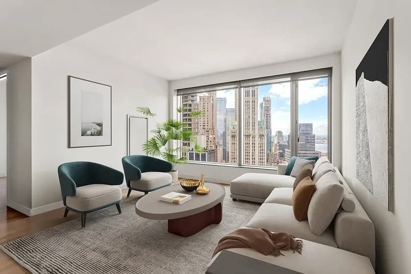 8 Spruce St #36R, New York, NY 10038 apartment_living_room 1