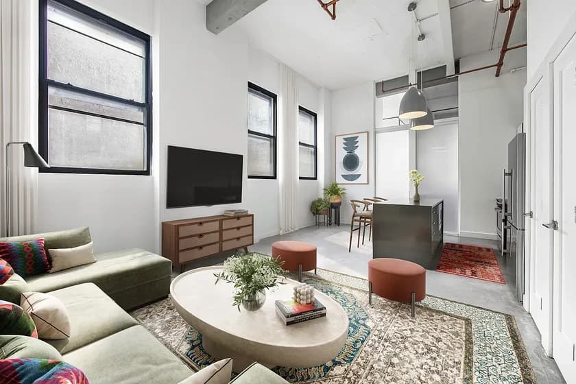 180 Montague Street #19E, Brooklyn, NY 11201 apartment_living_room 1