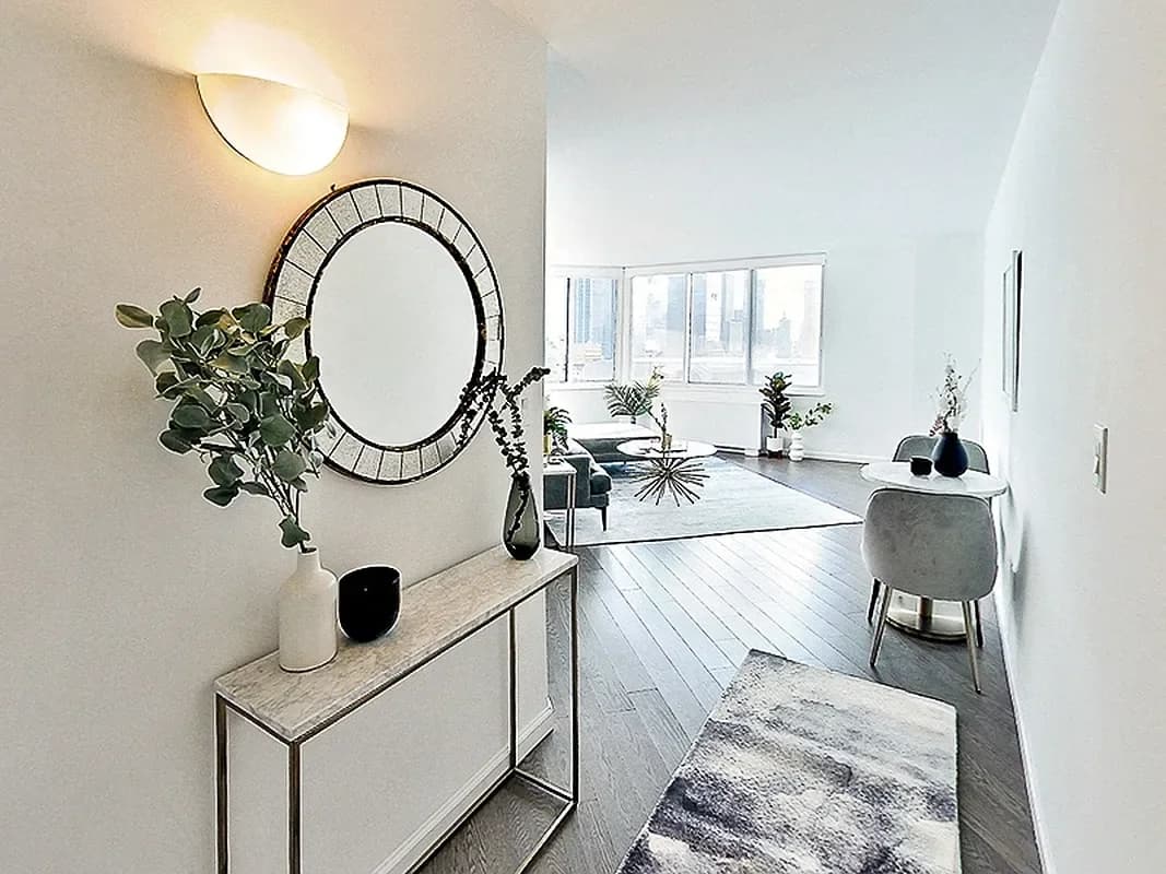 River Place 650 W 42 St #2710, Manhattan, NY 10036 apartment_living_room 1