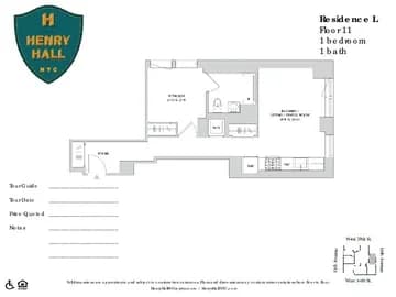 515 West 38 Street #11L, Manhattan, NY 10018