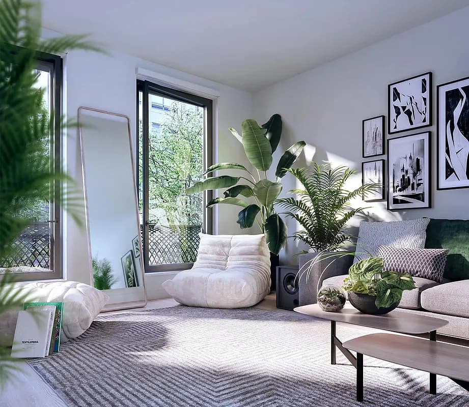 Ruby 243 West 28 Street #N-07A, Manhattan, NY 10001 apartment_living_room 1