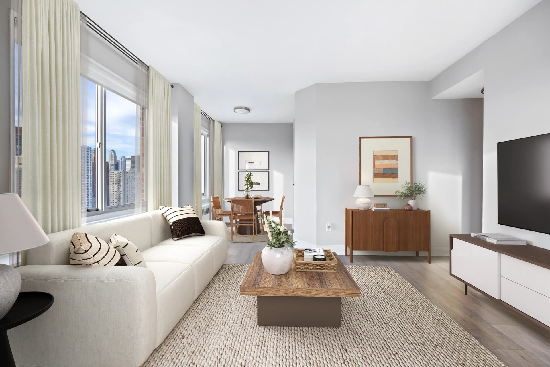 484 2 Avenue #19D, Manhattan, NY 10016 apartment_living_room 1