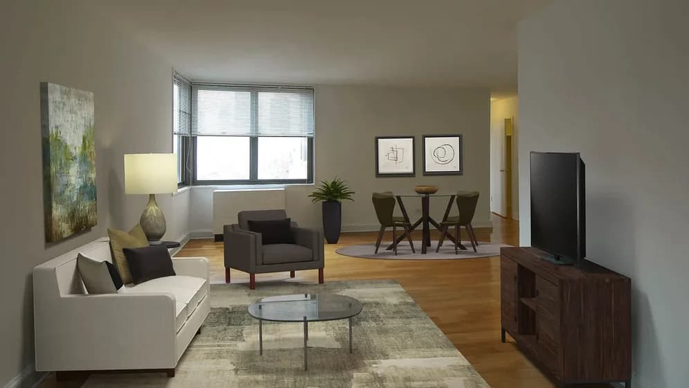 Parc East Apartments 240 E 27 St #4C, Manhattan, NY 10016 apartment_living_room 1