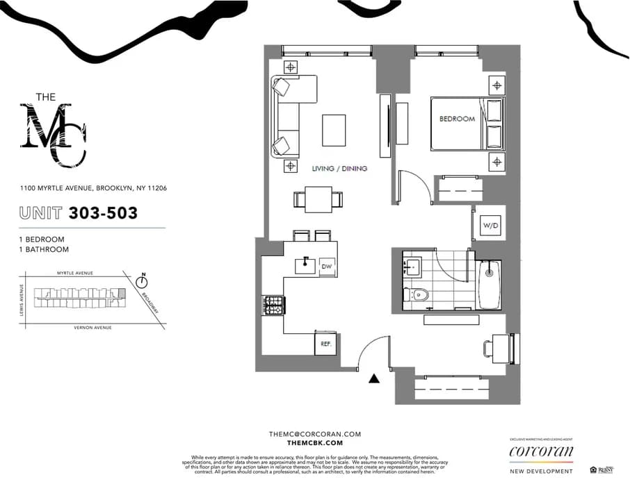 371 Vernon Ave #1503, Brooklyn, NY 11206 1