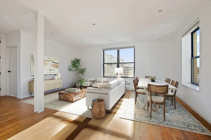 44 Butler Place #6J, Brooklyn, NY 11238 apartment_living_room 1