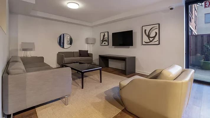 505 West 54 Street #0816, Manhattan, NY 10019 apartment_living_room 1