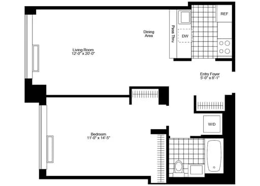 180 West 20 Street #12R, Manhattan, NY 10011
